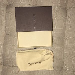Louis Vuitton small box with dust bag